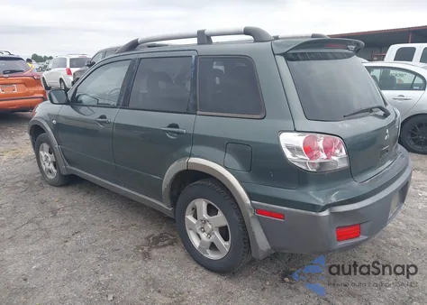 2003 Mitsubishi Outlander Xls z USA, uszkodzony, nr VIN JA4LX41G73U049814